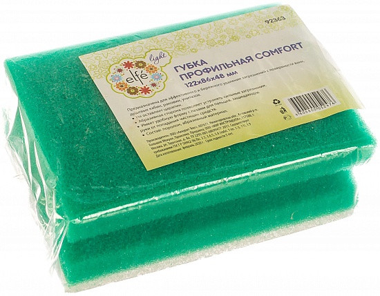 Профильная губка Elfe Comfort light - Вид 1